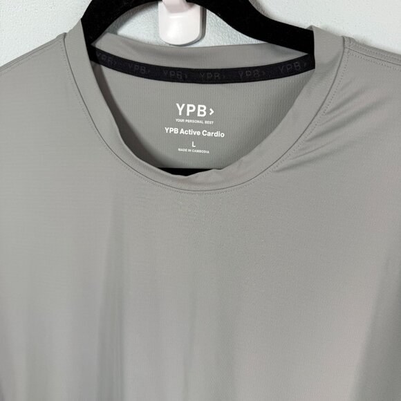 YPB Active Cardio Sleeveless Athletic Tank Top Large Gray Activewear Gym Workout - Picture 3 of 12